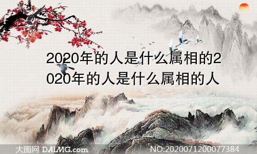 2020年的人是什么属相的2020年的人是什么属相的人