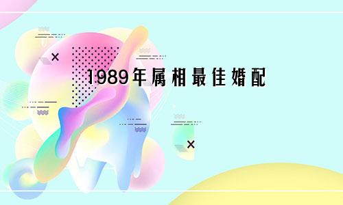 1989年属相最佳婚配