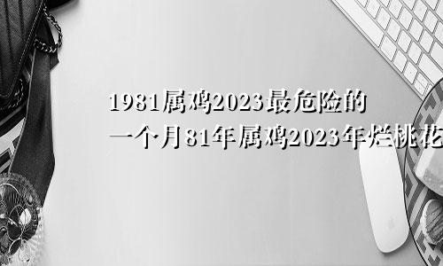 1981属鸡2023最危险的一个月81年属鸡2023年烂桃花是谁