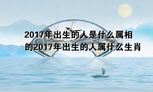 2017年出生的人是什么属相的2017年出生的人属什么生肖