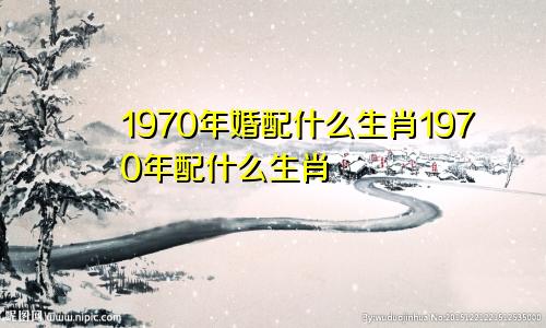 1970年婚配什么生肖1970年配什么生肖