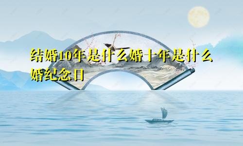 结婚10年是什么婚十年是什么婚纪念日