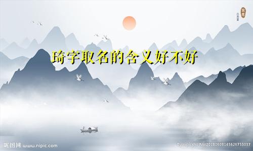 琦字取名的含义好不好