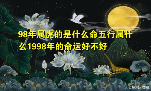 98年属虎的是什么命五行属什么1998年的命运好不好