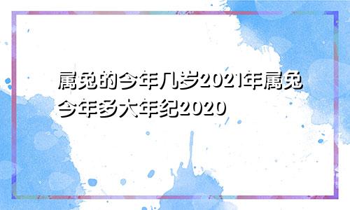 属兔的今年几岁2021年属兔今年多大年纪2020