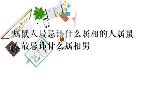 属鼠人最忌讳什么属相的人属鼠人最忌讳什么属相男