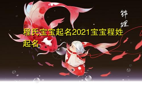 程氏宝宝起名2021宝宝程姓起名